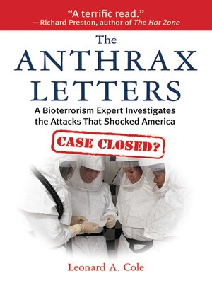 cover image of The Anthrax Letters